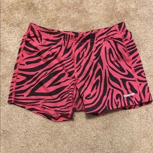 Reebok Zeebra Spandex Shorts S